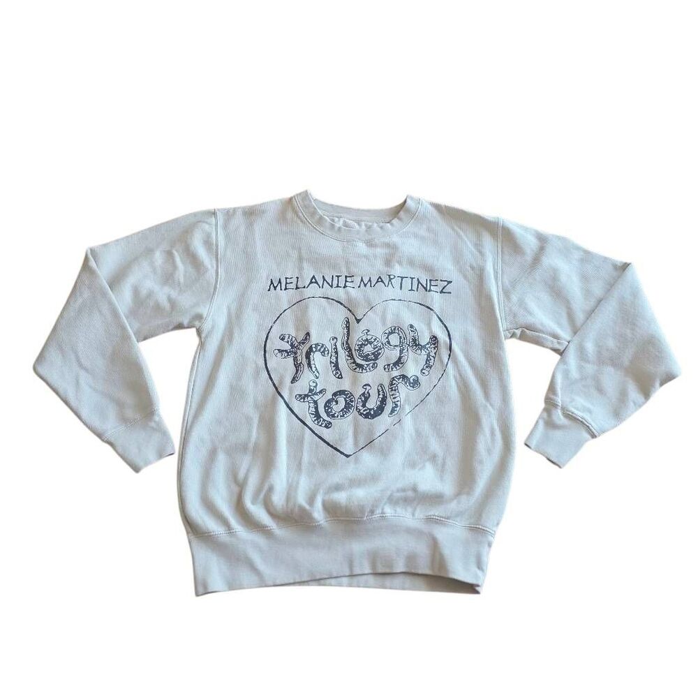 Melanie Martinez Sz S cream trilogy tour pullover sweatshirt